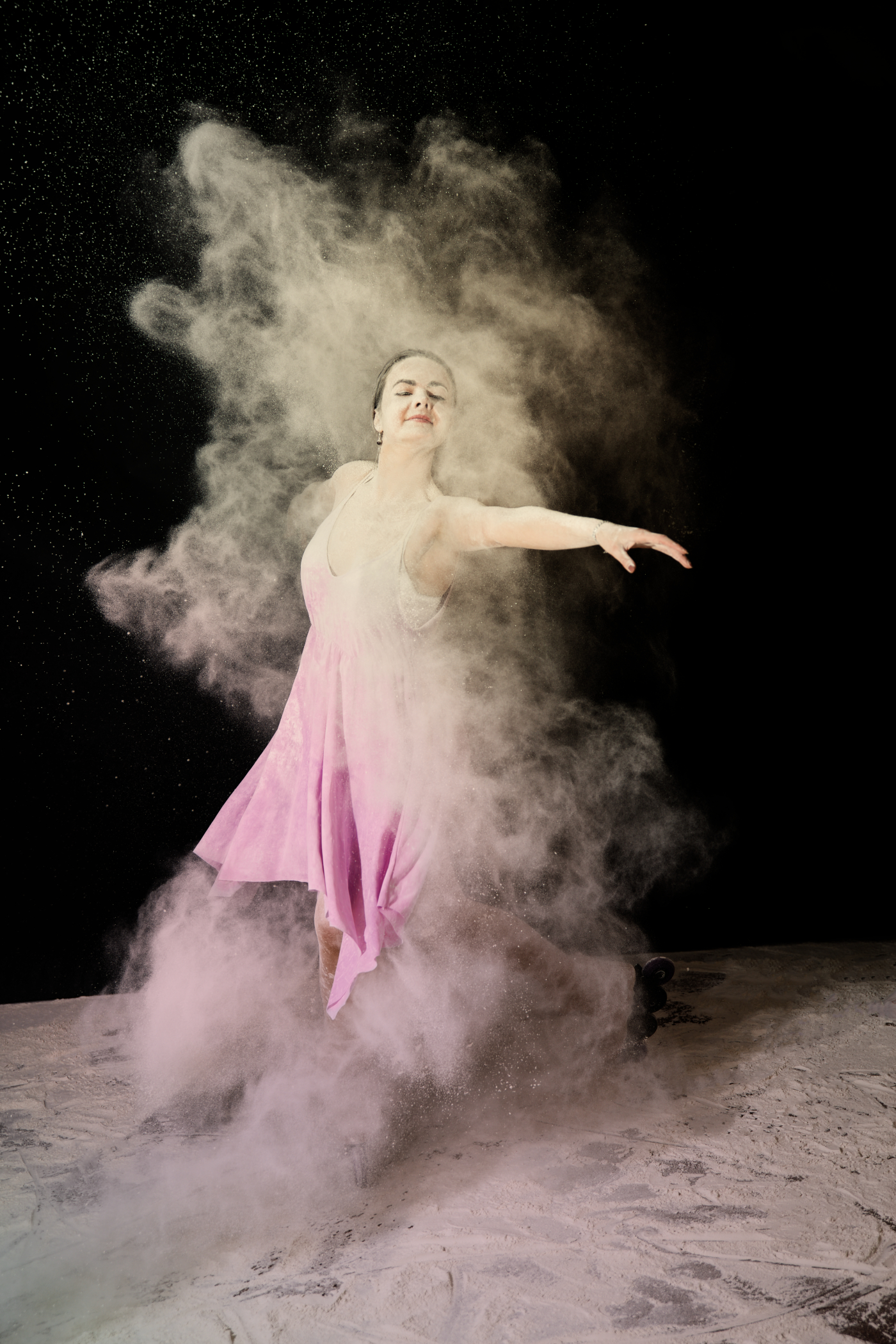 Woman with passion photography